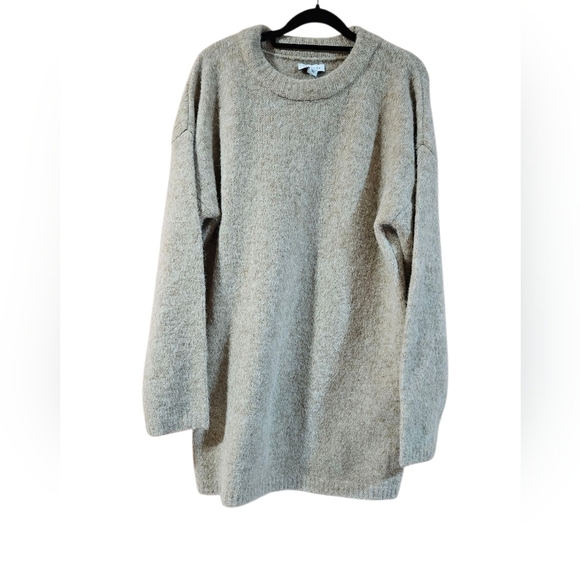 Topshop Sweaters - Topshop Oversized Knit Sweater/Sweater Dress, Size XS, Beige, NWT